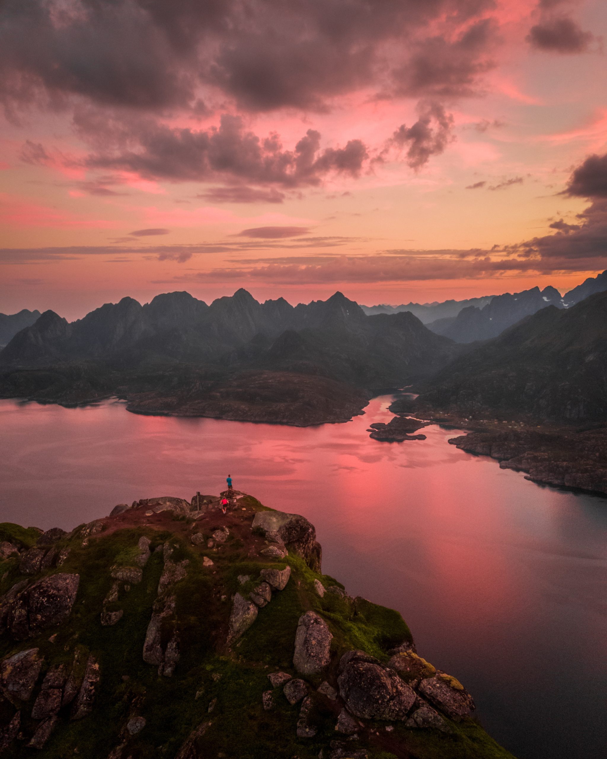 Vågan, Norge fra lufta av Tobias Bjørkli